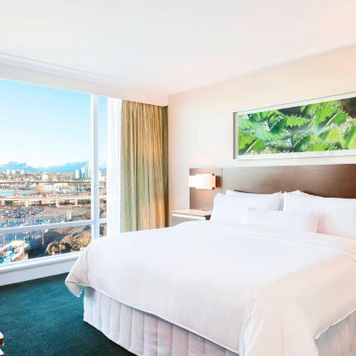 傳統特大床間 威斯汀温哥華機場沃爾中心酒店優惠