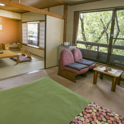 Japanese-Western Room (8 Tatami Mats + Twin) [Japanese-Western Room][Non-Smoking]