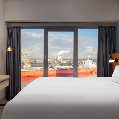 One Bedroom Corner Suite, 1 Bedroom Suite High floor Residence Inn by Marriott Amsterdam Houthavens Promo Code