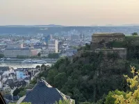 Panoramic apartment with 65 sqm with fortress view from the Koblenz hilltop location