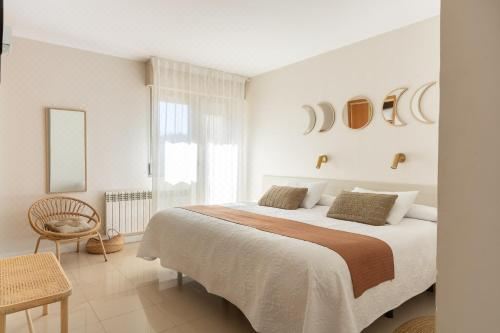 带阳台的双床房