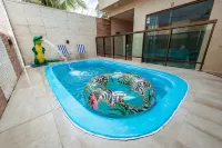 Casa em Jacum com Piscina 5 Suites e Fliperama