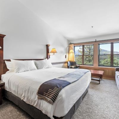 Deluxe Lodge Room, 1 King Bed, Mountain View (Not Pet Friendly) Sun Mountain Lodge Promo Code