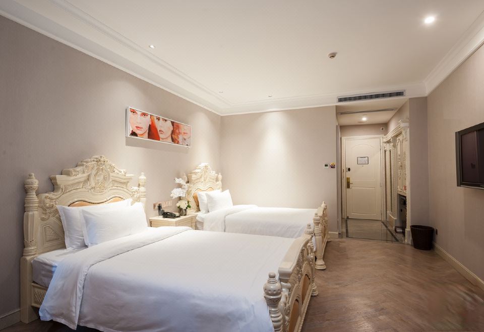 城景双床房（安静舒适+欧式风格）