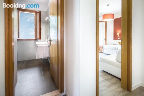 带露台的四人间