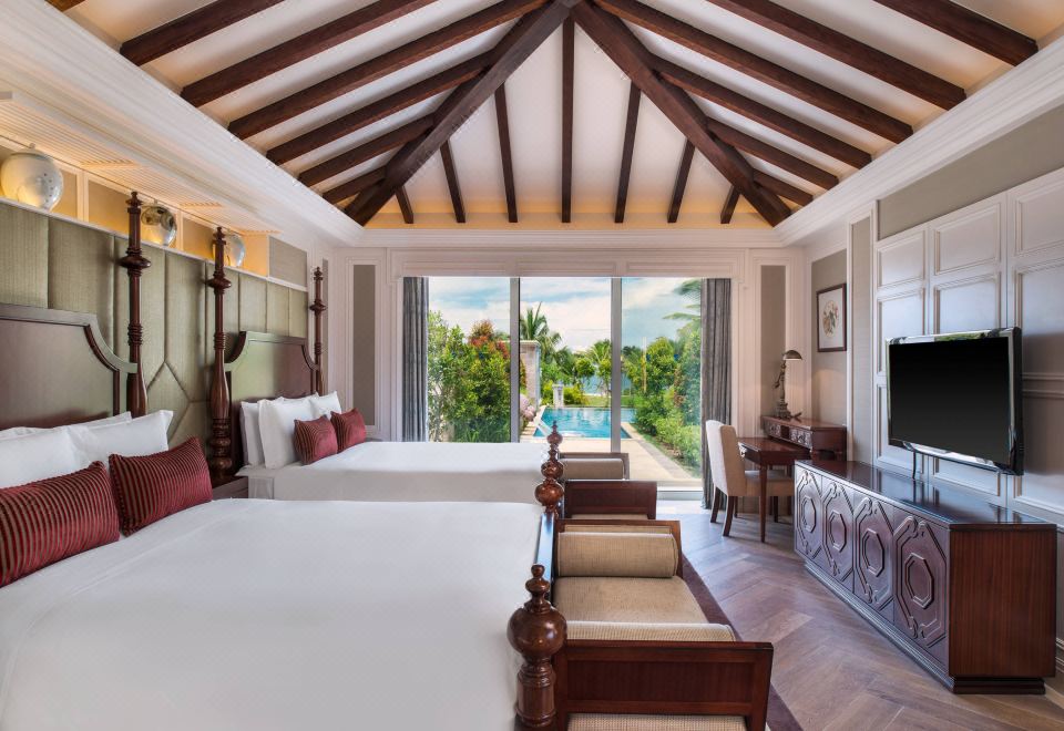 兩居室豪華泳池別墅（主卧悦眠智能深睡床）