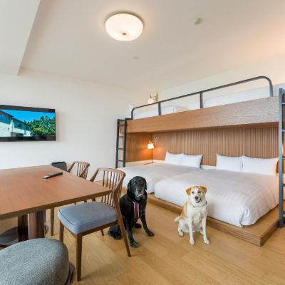 歡迎寵物的上下鋪房（1個場外停車位） Rakuten STAY Atami優惠