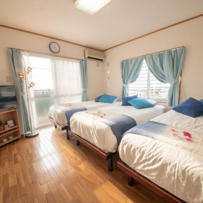 [3rd and 4th Floor]Ocean View ☆ No Kitchen[Triple Room][Non-Smoking][Ocean View]