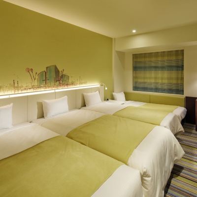 四人房， 非吸菸 （距離品川站1站） 阪急旅館優惠