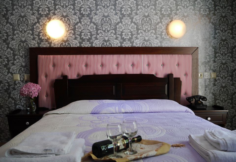 标准间，拥有花园美景