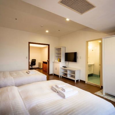 市景高級四人房 台北日光拾玖旅店優惠