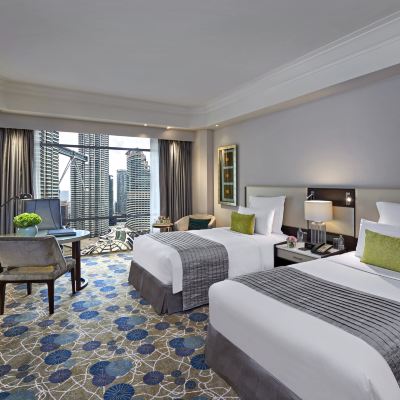 Bilik Twin Standard dengan Pemandangan Menara Kembar Kupon Mandarin Oriental Kuala Lumpur