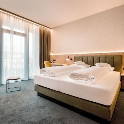 Deluxe Double Room, 1 King Bed, Mountain View Gasthof-Hotel Post Promo Code