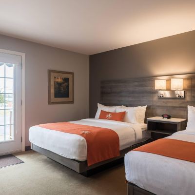 Standard Room, 2 Queen Beds, Non Smoking, Ground Floor Amsterdam Inn & Suites Moncton Promo Code