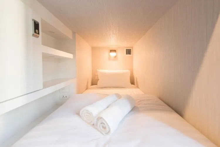 Dormitory Room With Single Bed