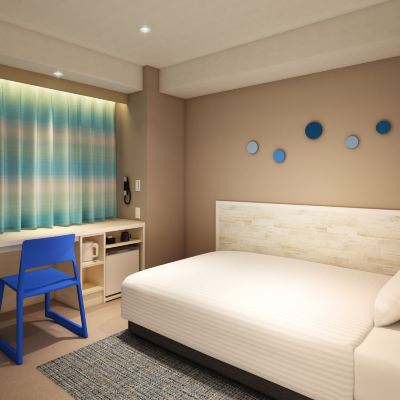 標準小型雙人床房 新大阪正面口維亞飯店 JR西日本集團優惠