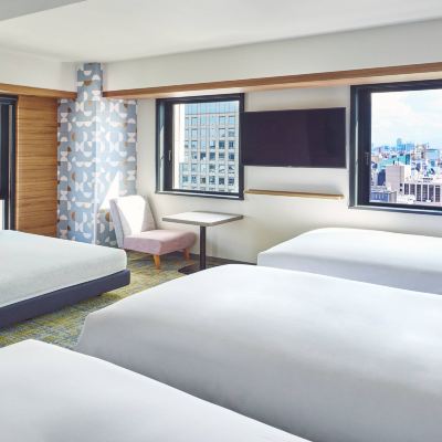 標準房, 3 張單人床 Holiday Inn Express 大阪市中心御堂筋智選假日飯店優惠