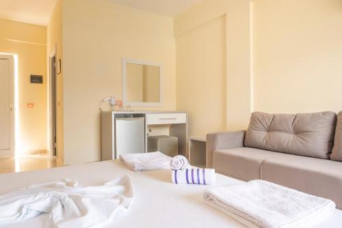 带海景的双人房