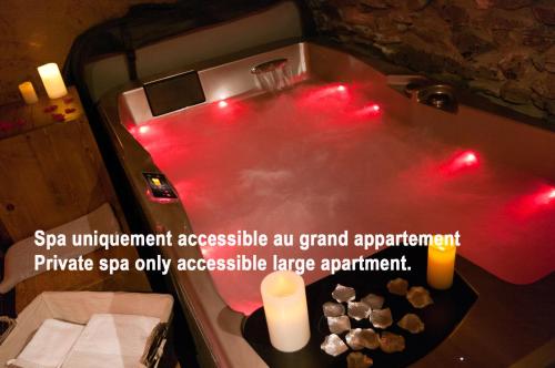 两卧室公寓-设有spa浴缸和桑拿浴室