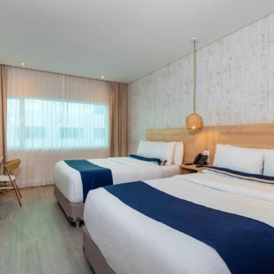 Ocean View Room with Two Double Beds Aquamare Hotel Promo Code