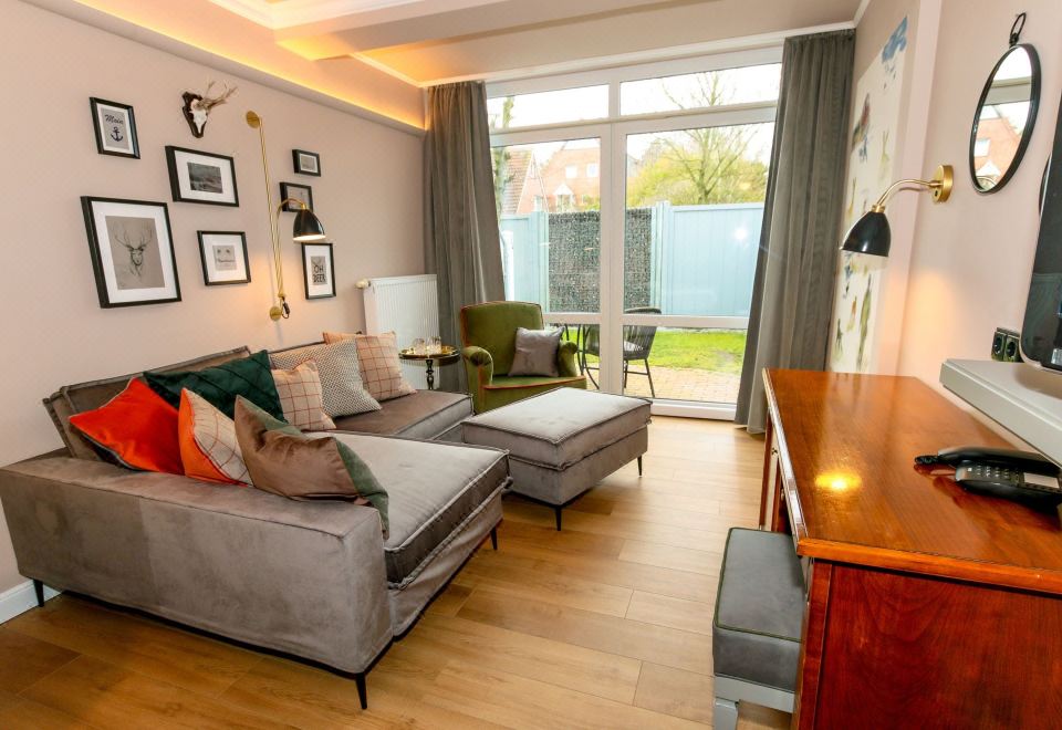 天井舒适双人间