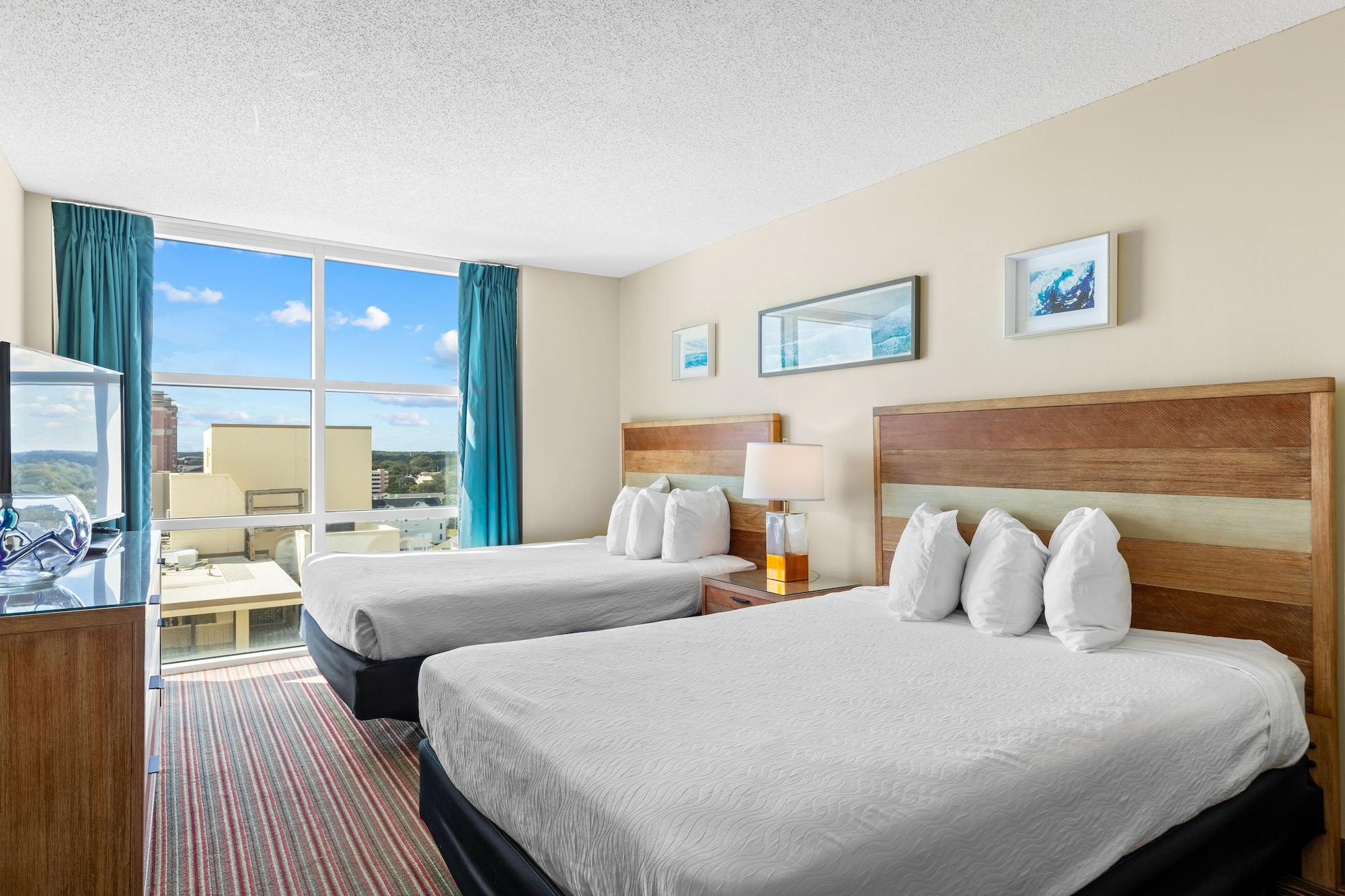 标准公寓式客房， 3 间卧室， 海滨