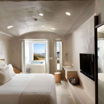 Deluxe Room with Side Sea View & Outdoor Jacuzzi Kensho Ornos Promo Code
