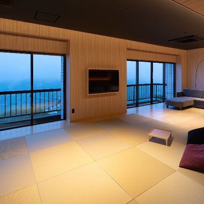 スイートルーム(セミダブル) 全室絶景 筑後平野一望の宿 ビューホテル平成 クーポン