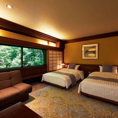 デラックスツインルーム(浴室) 葛城北の丸 クーポン