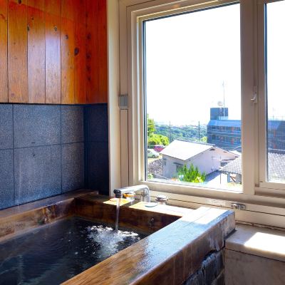 和風オーシャンビュールーム(浴室) 湯けむりの里　東屋（あずまや） クーポン