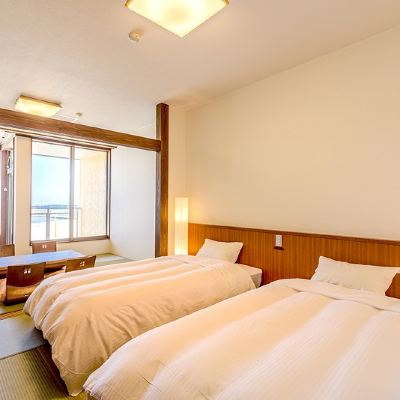 Hama Ocean View [40 Square Meters] [Japanese-Western Room] [Non-Smoking] [Ocean View] オーシャンフロント　お宿　浜田館 クーポン