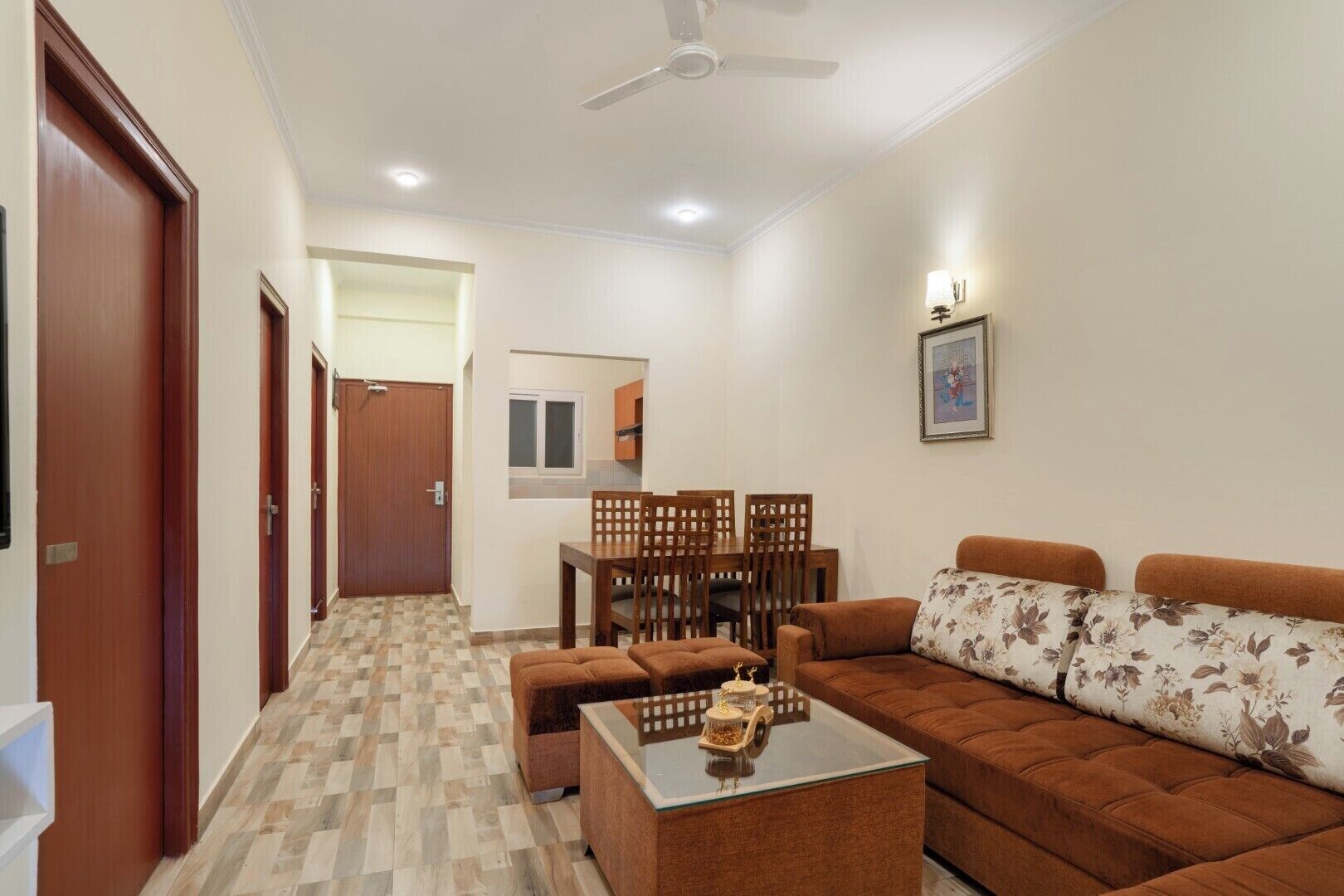 露台家庭套房山谷景观