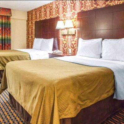 雙人間 - 帶2張雙人床 澤西市伊克諾旅店優惠