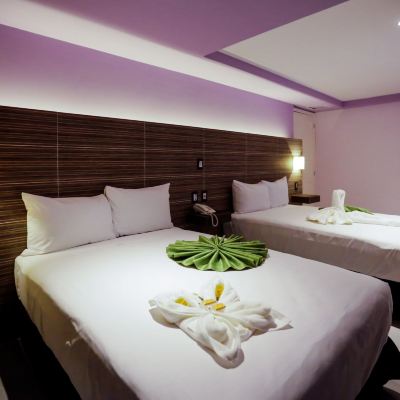 Standard Double Room, 2 Double Beds, Private Bathroom Hotel Kavia Promo Code