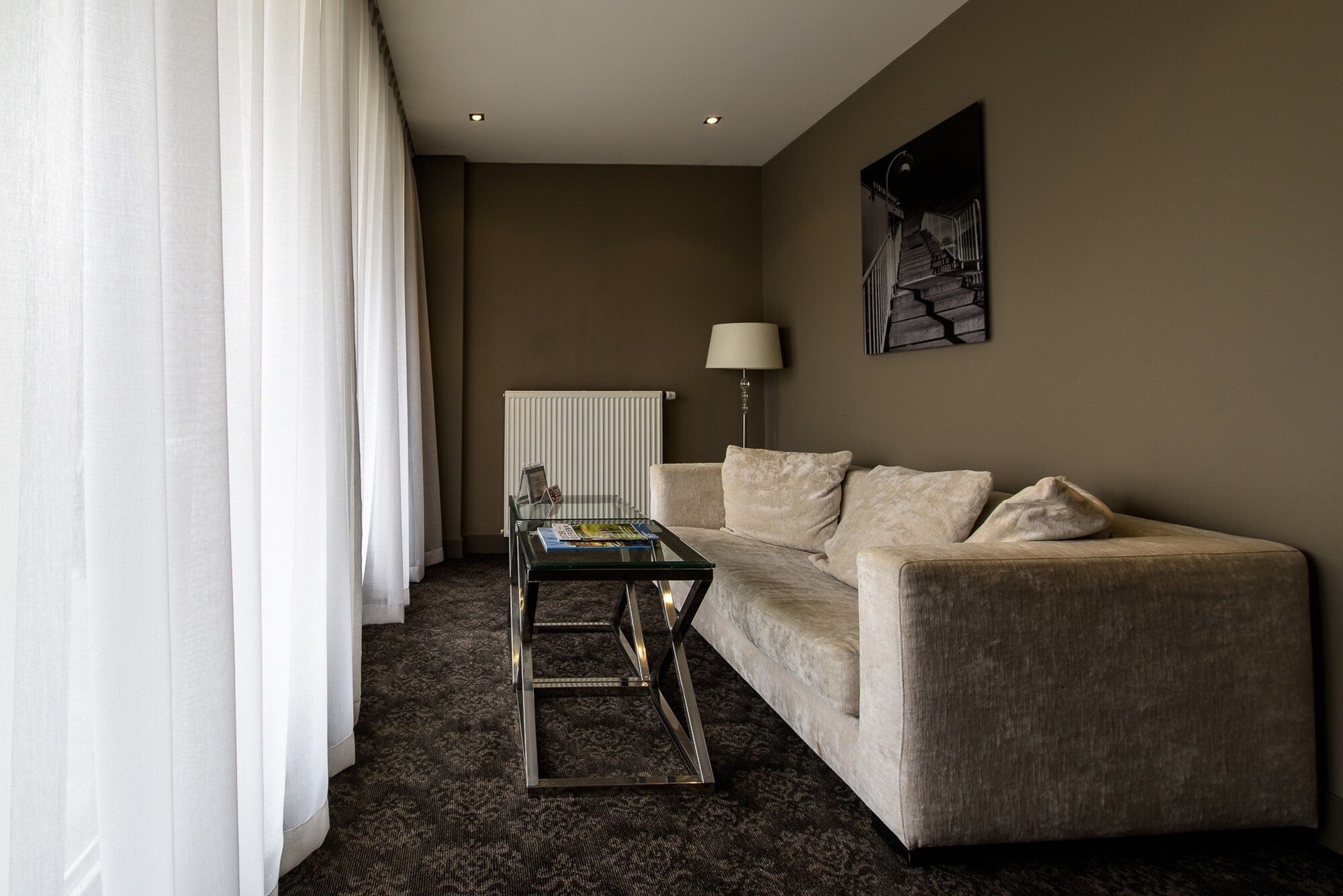 高级双人房， 按摩浴缸