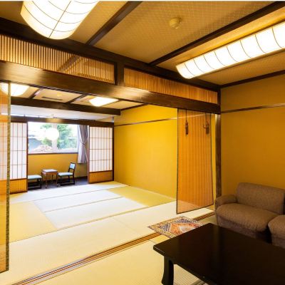 帶衛生間和浴室的日式房間（10+8榻榻米，適合6人），無煙 京都屋優惠