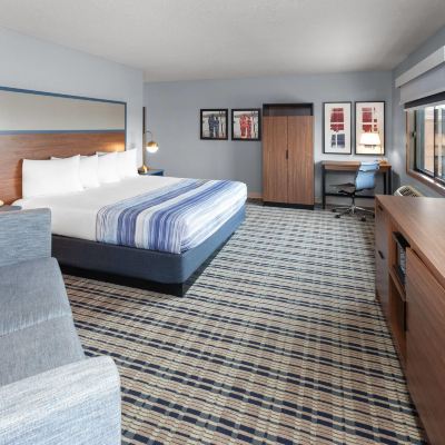 Deluxe King Studio Suite-Non-Smoking AmericInn by Wyndham West Salem Promo Code