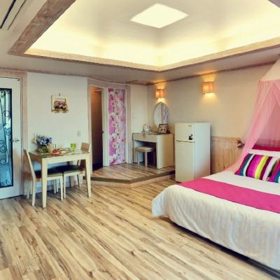 핑크 (201호) Muuido Red Roof Pension 쿠폰