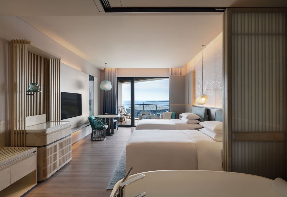 海景陽臺雙床房