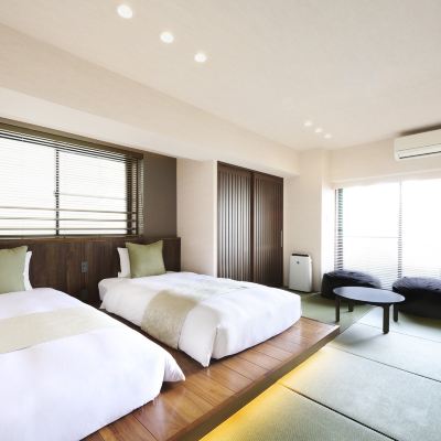 高級雙床間 蒙坦博多旅館優惠