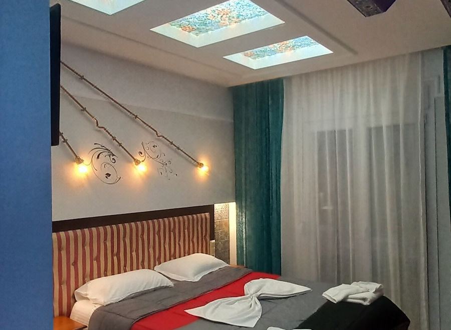 标准间，拥有花园美景