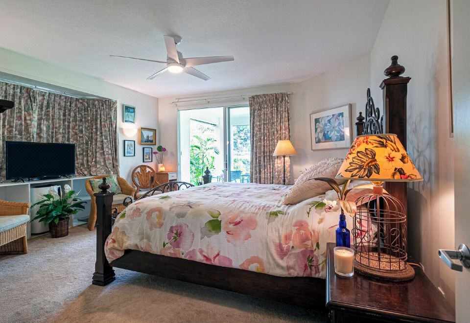 公寓式客房， 多张床， 热水浴缸， 海洋景观 （411）