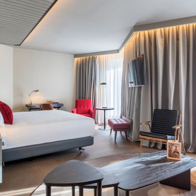One-Bedroom King Suite with City View Canopy by Hilton Madrid Castellana Promo Code
