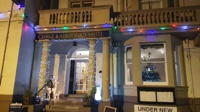George and Abbotsford Hotels in 