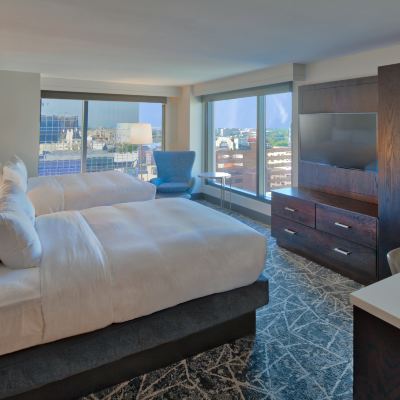 Guest Room With 2 Queen Beds-Hearing Accessible Hilton Norfolk the Main Promo Code