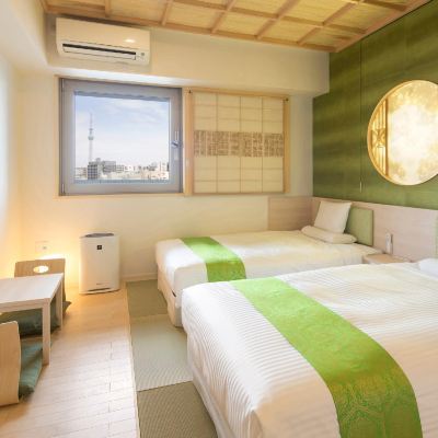 Japanese Modern Twin Room HOTEL MYSTAYS Asakusabashi Promo Code