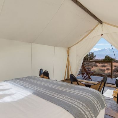 Safari Tent with Shared Bathroom