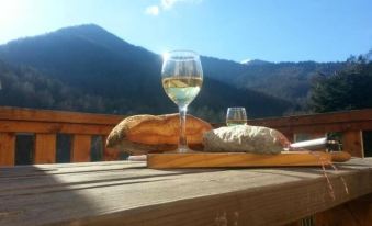 Chalet with 2 Bedrooms in Boutx, with Wonderful Mountain View, Furnished Terrace and Wifi