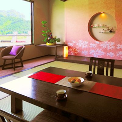 ◆ New Guest Room Yuu ◆"Sou-Omoi-"River Side 12.5 Tatami + Wide Edge[Japanese Room][Non-Smoking][River View]