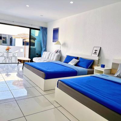 家庭雙床房-不提供清潔服務 蒙娜麗莎泳池別墅優惠